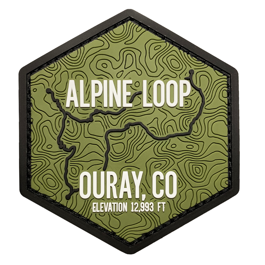 ALPINE LOOP -  Trails of Ouray CO - PATCH