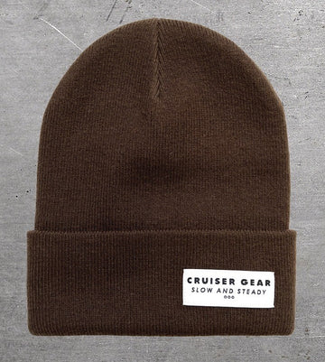 Slow and Steady Beanie - Brown