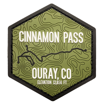 CINNAMON PASS - Trails of Ouray CO - PATCH