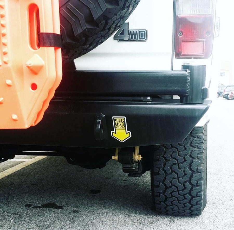 Jeep Tow Hook (STICKER) – Cruiser Gear