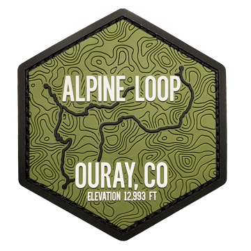 ALPINE LOOP -  Trails of Ouray CO - PATCH
