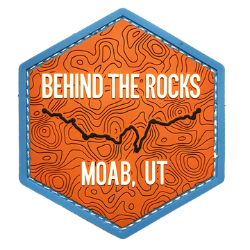 BEHIND THE ROCKS - Trails of Moab UT - PATCH