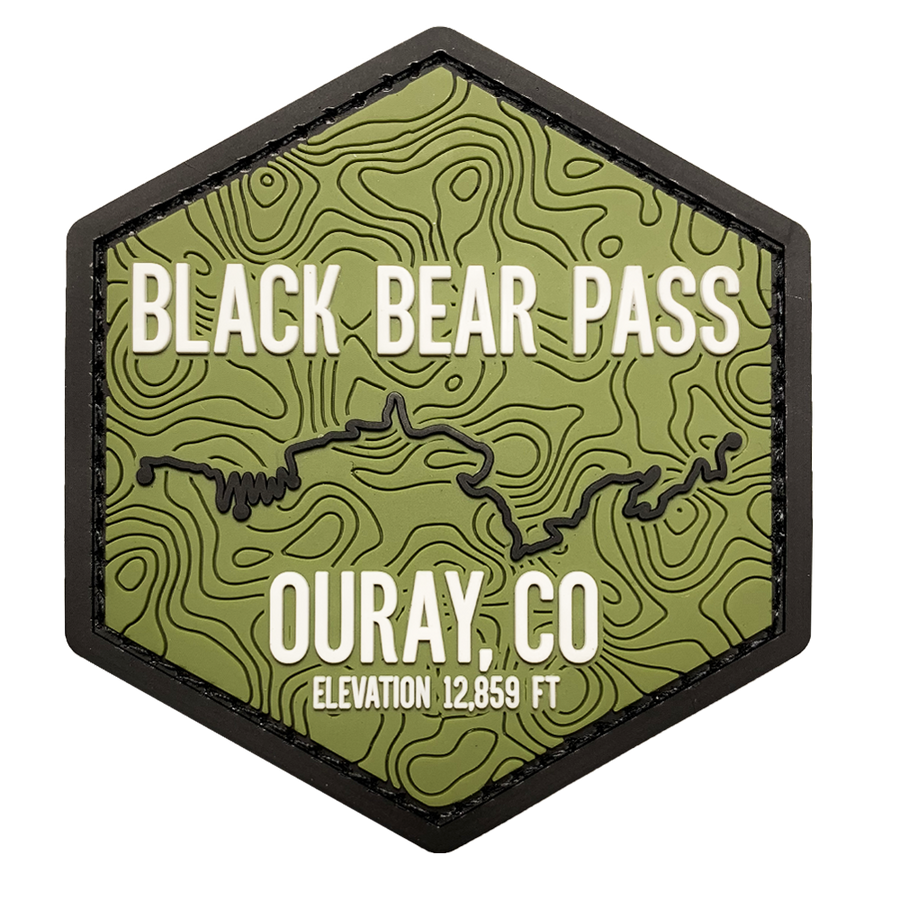 BLACK BEAR PASS - Trails of Ouray CO - PATCH