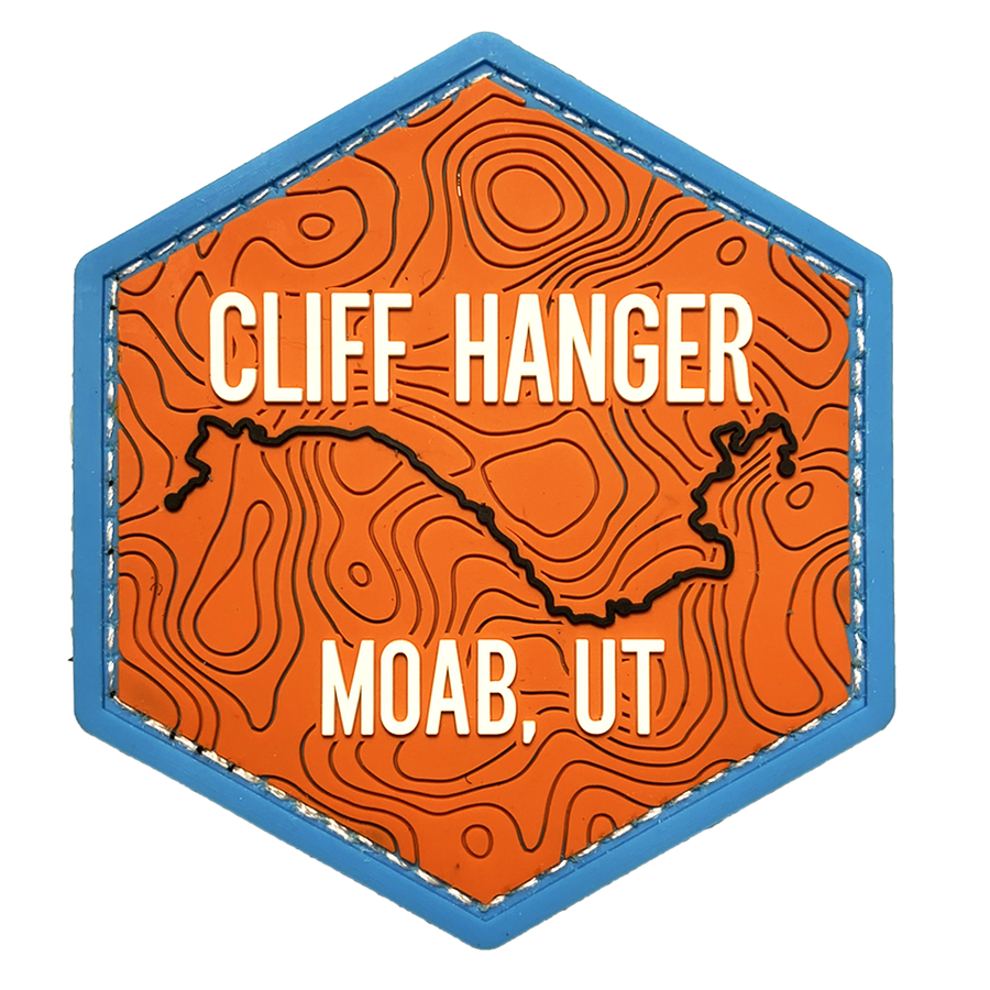 CLIFF HANGER - Trails of Moab UT - PATCH