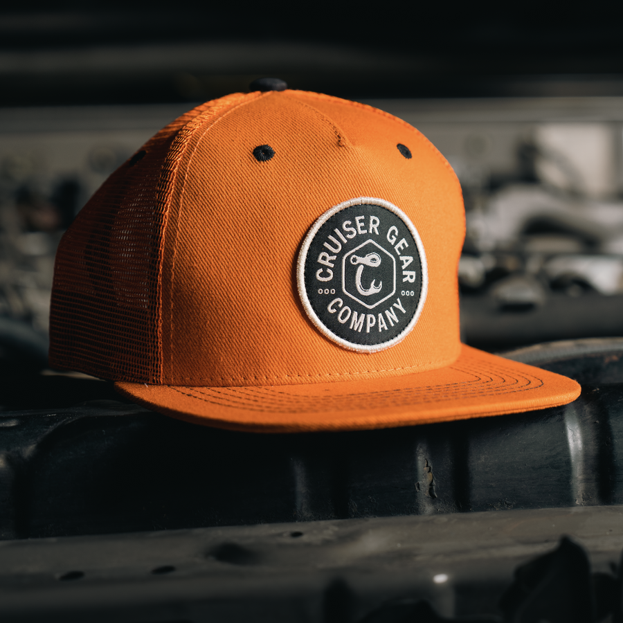 Cruiser Head Hat - Orange