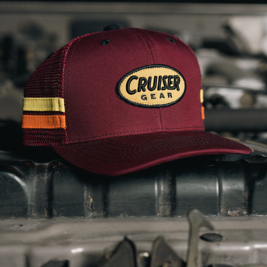 Classic Cruiser Trucker Hat - Red