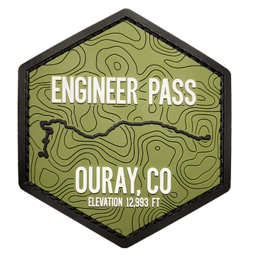 ENGINEER PASS - Trails of Ouray CO - PATCH