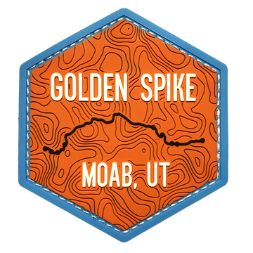 GOLDEN SPIKE - Trails of Moab UT - PATCH