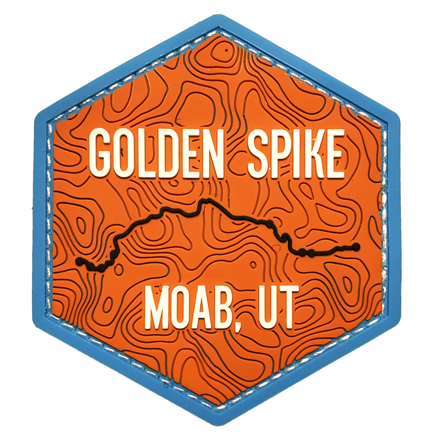 GOLDEN SPIKE - Trails of Moab UT - PATCH