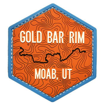 GOLD BAR RIM - Trails of Moab UT - PATCH