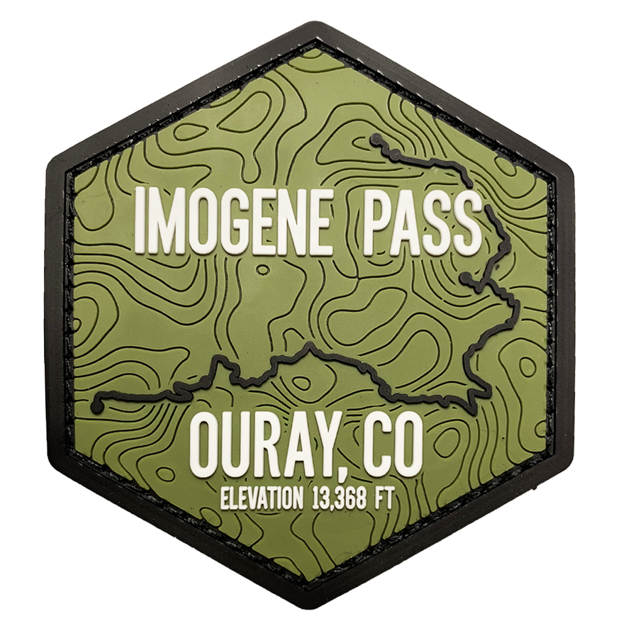 IMOGENE PASS - Trails of Ouray CO - PATCH