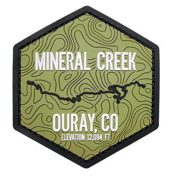 MINERAL CREEK - Trails of Ouray CO - PATCH