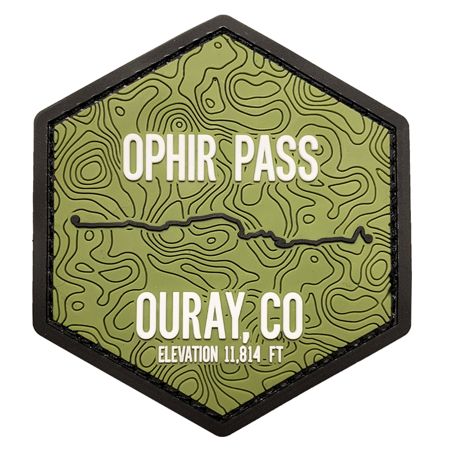 OPHIR PASS - Trails of Ouray CO - PATCH