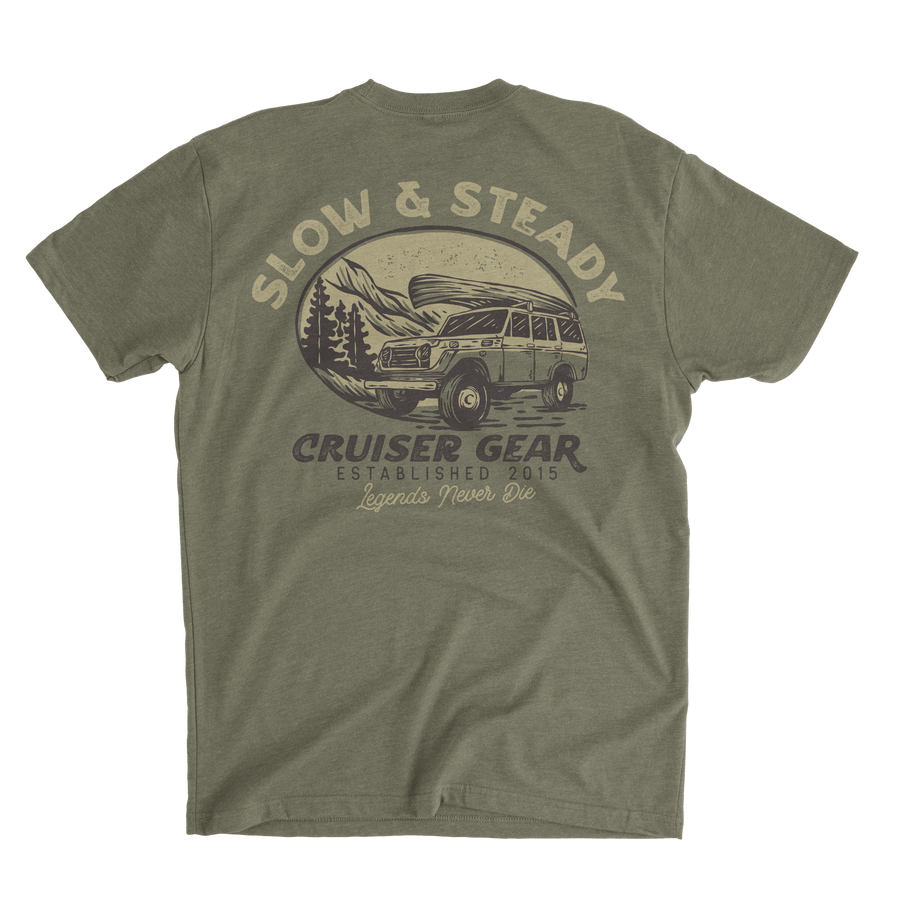SLOW & STEADY 55 - OLIVE GREEN