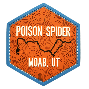 POISON SPIDER - Trails of Moab UT - PATCH