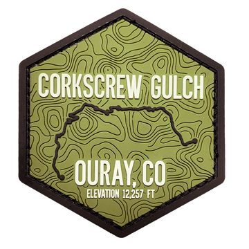 CORKSCREW GULCH - Trails of Ouray CO - PATCH