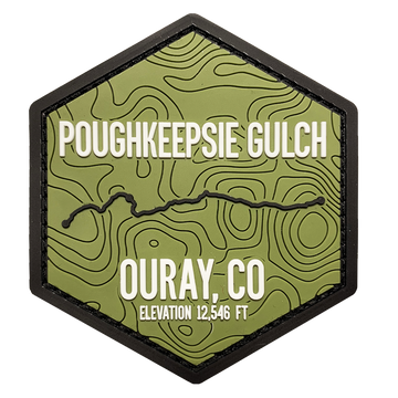 POUGHKEEPSIE GULCH - Trails of Ouray CO - PATCH