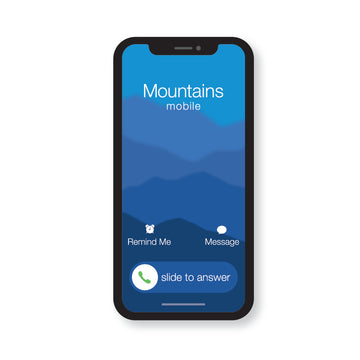 The Mountains Are Calling - The Call V1 (STICKER)