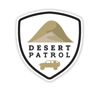 Desert Patrol - V1 (STICKER)