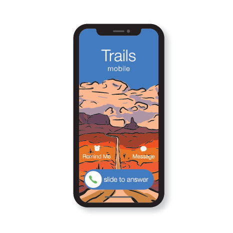 The Trails Are Calling - The Call V2 (STICKER)