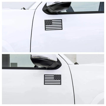 American Flag Magnets  - Black